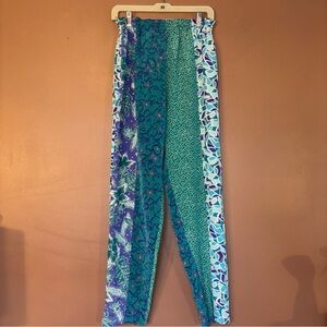 Maggie Shepherd  Print  Pants Size Medium Women Green multicolor